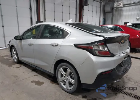 2018 Chevrolet Volt Lt из США, поврежденный, VIN 1G1RC6S58JU116883